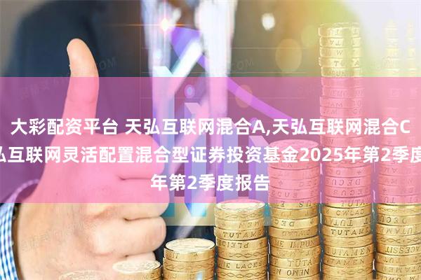 大彩配资平台 天弘互联网混合A,天弘互联网混合C: 天弘互联网灵活配置混合型证券投资基金2025年第2季度报告